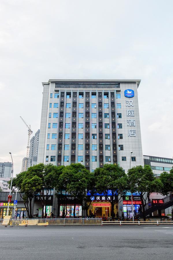 Hanting Hotel Fuzhou Train Station Square Exterior foto